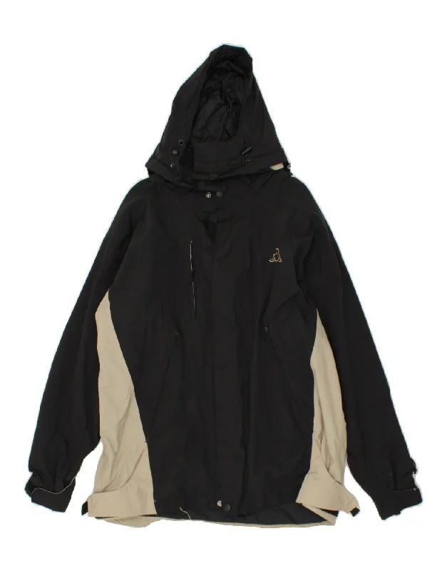 Cool Men's Pea CoatsKAPPA Mens Loose Fit Hooded Windbreaker Jacket UK 36 Small Black Cool Men's Pea CoatsKAPPA Mens Loose Fit Hooded Windbreaker Jacket UK 36 Small Black