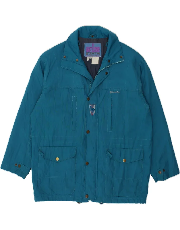 Men's Coats for Short MenLOTTO Mens Windbreaker Jacket UK 42 XL Blue