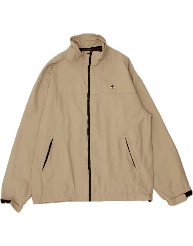 Weather-Resistant Men's CoatsNORTH SAILS Mens Rain Jacket UK 42 XL Beige Polyamide