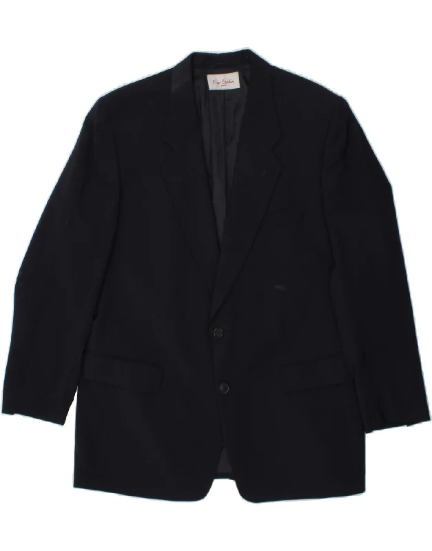 Men's Coats for Mild WeatherPIERRE CARDIN Mens 2 Button Blazer Jacket UK 40 Large Navy Blue Men's Coats for Mild WeatherPIERRE CARDIN Mens 2 Button Blazer Jacket UK 40 Large Navy Blue