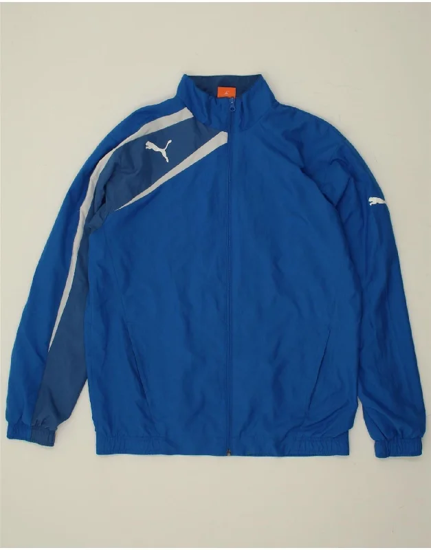 Men's Coats with Removable LiningsPUMA Mens Bomber Jacket UK 38 Medium Blue Colourblock Nylon Men's Coats with Removable LiningsPUMA Mens Bomber Jacket UK 38 Medium Blue Colourblock Nylon