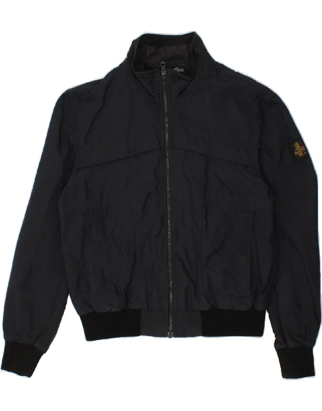 Men's Coats for Dressy OccasionsREFRIGIWEAR Mens Bomber Jacket UK 40 Large Navy Blue Nylon Men's Coats for Dressy OccasionsREFRIGIWEAR Mens Bomber Jacket UK 40 Large Navy Blue Nylon