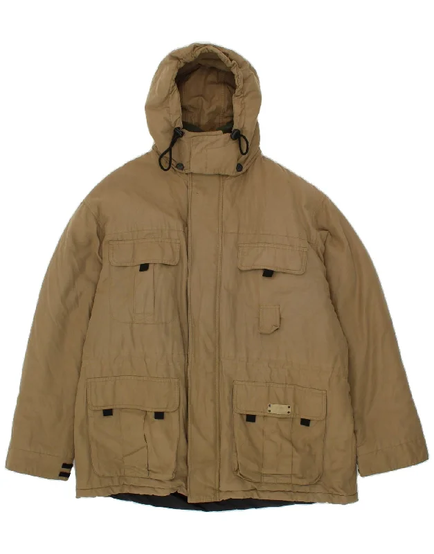 Best Men's Leather CoatsSERGIO TACCHINI Mens Hooded Utility Jacket UK 40 Large Brown Cotton Best Men's Leather CoatsSERGIO TACCHINI Mens Hooded Utility Jacket UK 40 Large Brown Cotton
