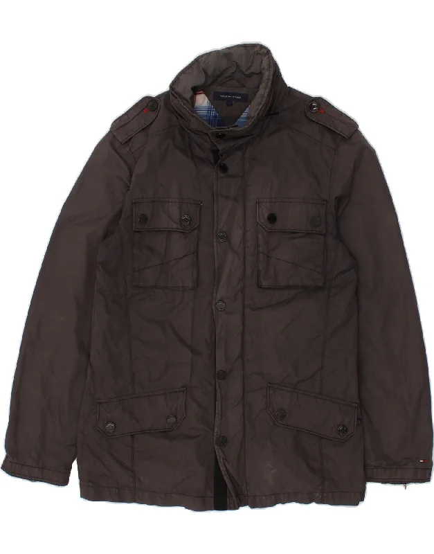 Men's Coats for Every BudgetTOMMY HILFIGER Mens Hooded Military Jacket UK 40 Large Grey Nylon Men's Coats for Every BudgetTOMMY HILFIGER Mens Hooded Military Jacket UK 40 Large Grey Nylon