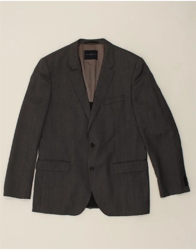 Affordable Men's Winter CoatsTOMMY HILFIGER Mens Tailored 2 Button Blazer Jacket UK 38 Medium Grey Affordable Men's Winter CoatsTOMMY HILFIGER Mens Tailored 2 Button Blazer Jacket UK 38 Medium Grey