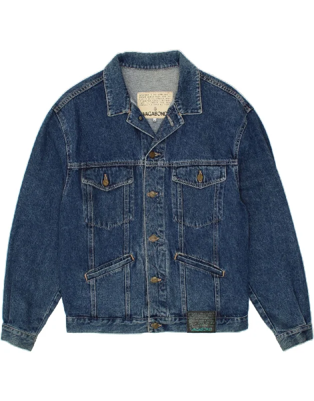 Men's Coats with Reflective StripesVAGABOND Mens Denim Jacket UK 40 Large Blue Cotton Men's Coats with Reflective StripesVAGABOND Mens Denim Jacket UK 40 Large Blue Cotton