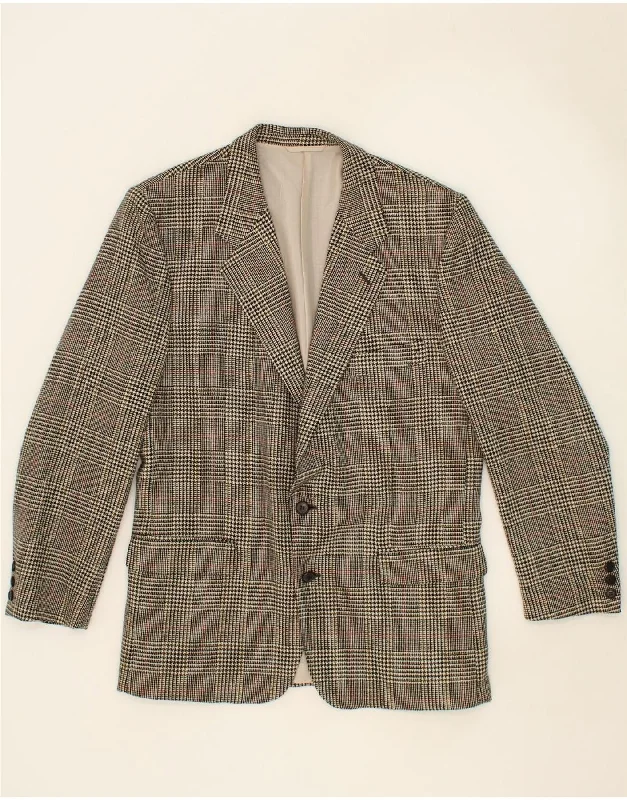 Men's Coats for SkiingVINTAGE Mens 2 Button Blazer Jacket UK 38 Medium Grey Houndstooth Men's Coats for SkiingVINTAGE Mens 2 Button Blazer Jacket UK 38 Medium Grey Houndstooth