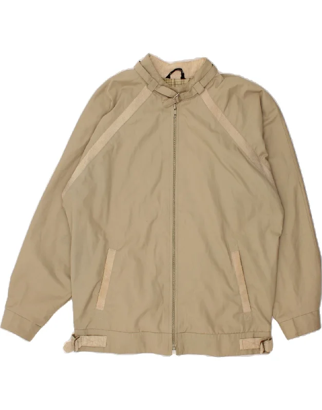 Men's Coats with Adjustable HemsVINTAGE Mens Bomber Jacket UK 38 Medium Beige Cotton Men's Coats with Adjustable HemsVINTAGE Mens Bomber Jacket UK 38 Medium Beige Cotton