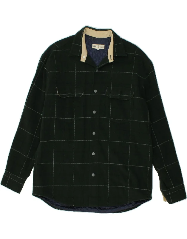 Men's Coats without LiningWHITE STUFF Mens Bomber Jacket uk 38 Medium Green Geometric Wool Men's Coats without LiningWHITE STUFF Mens Bomber Jacket uk 38 Medium Green Geometric Wool
